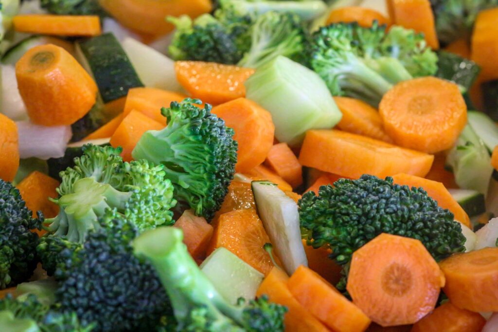 broccoli vegetables salad